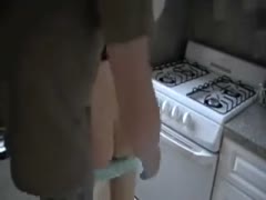 I love whipping my girlfriend's adorable gazoo in the kitchen.